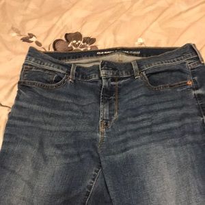 Jeans flare mid rise ankle